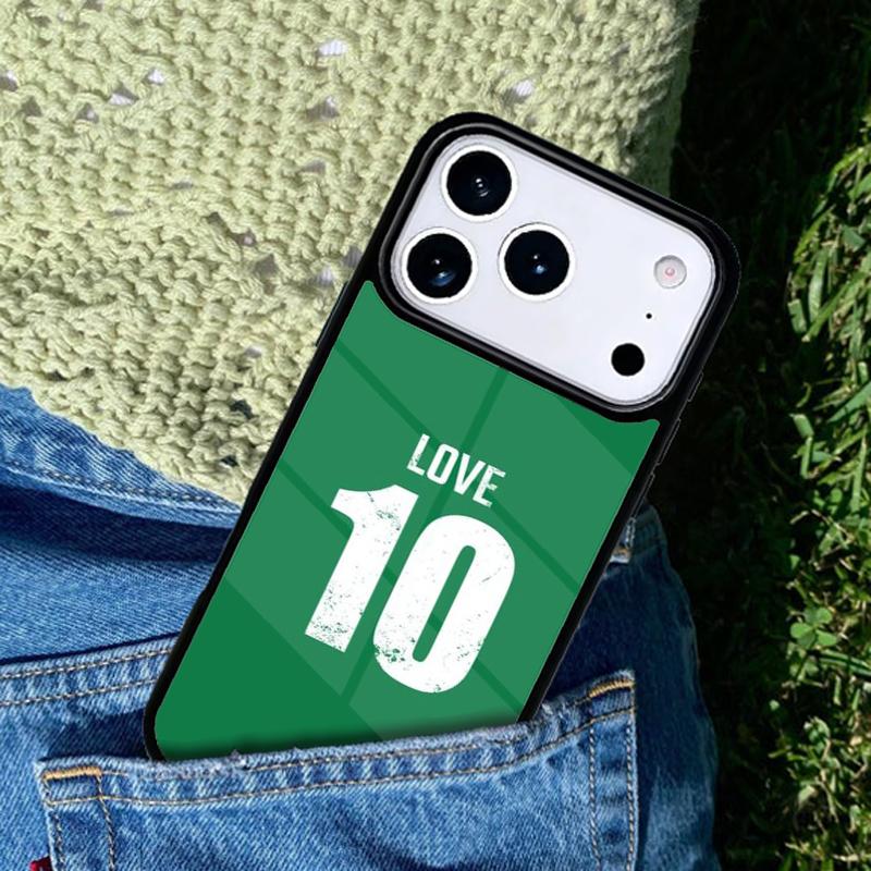 Number 10 Football mobile phone case Compatible with IPhone 17 16 15 14 13 12 11Pro Max 17 Air cover iPhone 12 Pro Max
