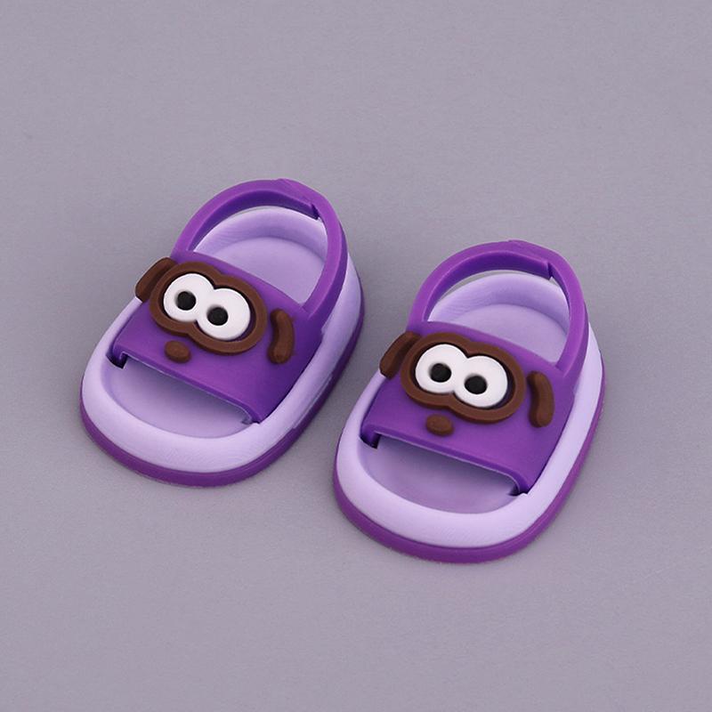 15/17Cm Doll Shoes Plastic Mini Shoes For Dolls Mini Finger Shoes Clothing Accessory For 6.9 Inch Dolls Blind Box Doll