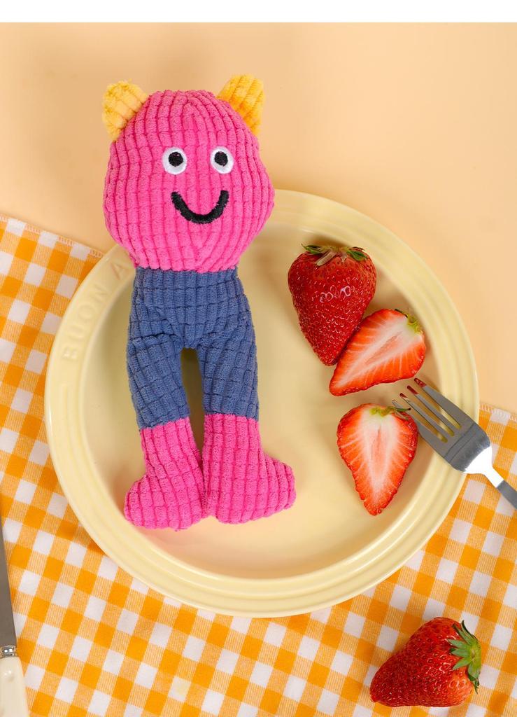 Haustier Spielzeug: Beißfestes Gelbe Ente Plüschtier für zahnende Welpen und Hunde