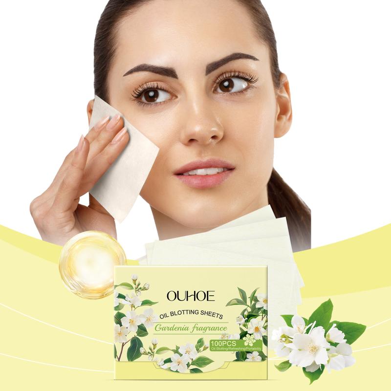 Mattifying Oil Control Face Blotting Paper for T Zone Deep Pore Cleanse Office Beauty Routine