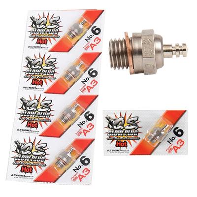 Części Rc Glow Plug Os Dawny A3 No.6 #6 Standardowa świeca żarowa Spark For Rc Car