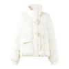 Qiu Shui Yi Ren Women's New Chinese Style Toggle Down Jacket