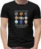 Back In My Day 9 Planets Mens T-Shirt - Pluto - Astronomy - Funny - Science
