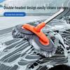 Telescopic Rotating Car Wash Brush with Soft Bristles