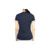 J.LINDEBERG Solid Color Fitted Polo Shirt Women Tops Blue GWJT06441-6855