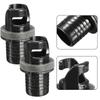 2pcs Hose Adapter Black High Flexibility High Strength