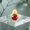 Titanium Heart Bat Wing Ear Stud Piercing Earring, Fashionable and Sweet European-Korean Style.