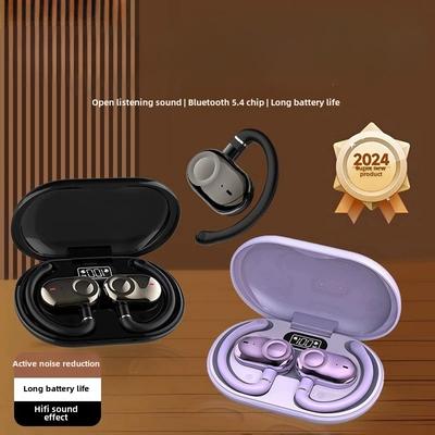 Bluetooth Oordopjes OWS Oorloze Draadloze Ultra-lange Uithoudingsvermogen Sport Oordopjes met Ruisonderdrukking