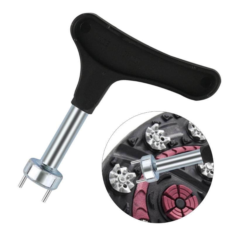 Golf Shoe Spikes Removal Tool Replacement Golf Shoe Spikes Wrench Adjustment Cleat Key Golf Accessories Easy to Use