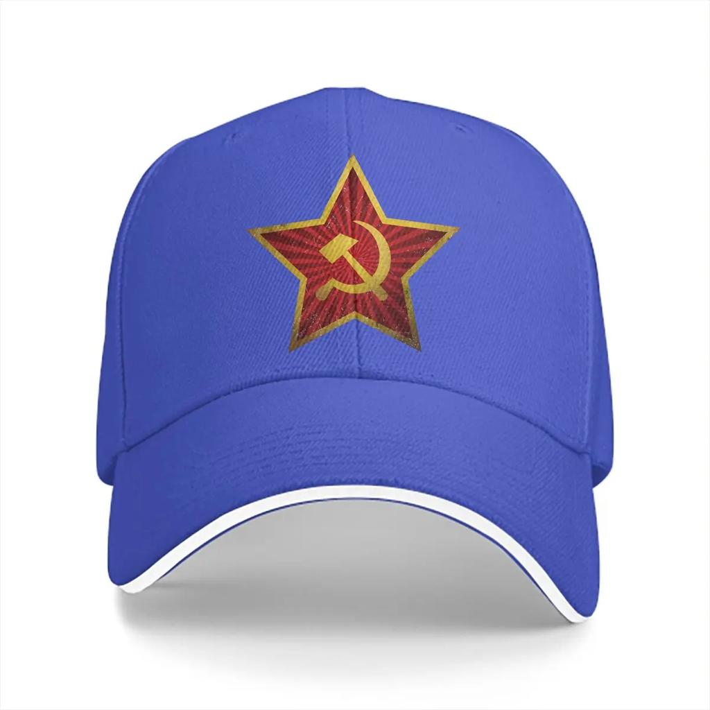 Soviet Red Star Insignia Baseball Cap Men Hats Women Visor Protection Snapback Russian USSR CCCP Caps