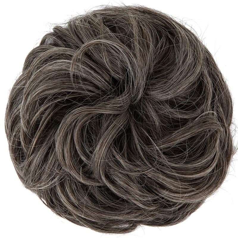 

Высокотемпературный проволочный парик для женской прически, эластичная повязка для волос, пушистая имитация прически, парик-бутон, упаковка