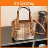 Elegant Plaid Shoulder Bag For Women 2024 New Classic Crossbody Purse