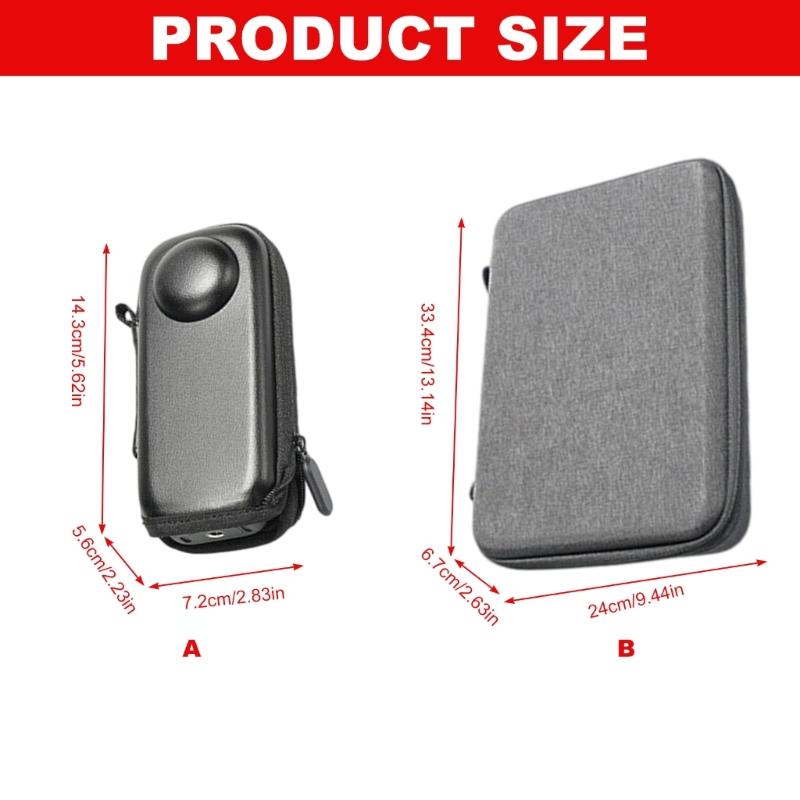 Schutzhülle mit Hartschale für X5 Action-Kamera Zubehör Reisebegleiter Leichte staubdichte Kameratasche