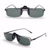 Sunglasses Men Myopia Sunglasses Clip Unisex Driving Night Vision Glasses Upturned Clip Folding Night Vision Clip