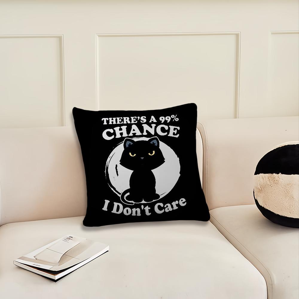 I Probably Don't Care About The cushion cover Pillow Cover Decoration Room Home Sofa living Office Car Nordic Simplicity