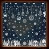 6 Pcs Christmas Window Stickers Wall Sticker Kids Room Wall Decals Merry Christmas Decorations For Home New Year Stickers