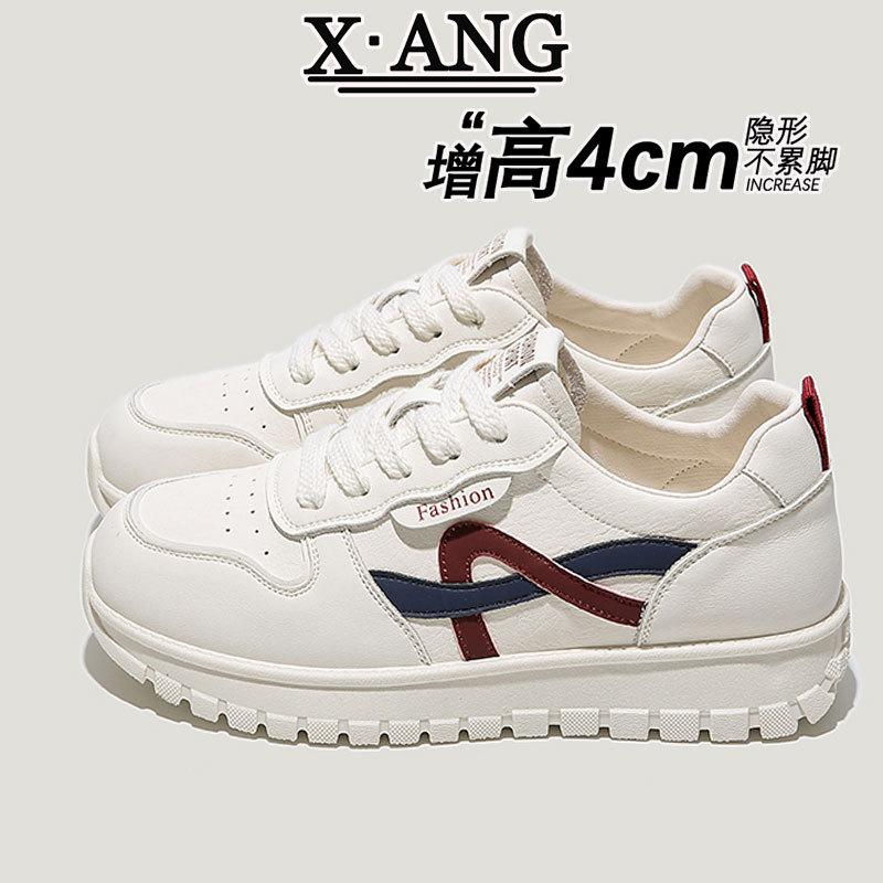 Autumn new cowhide soft-soled little white shoes children's shoes versatile lightweight casual sports board shoes