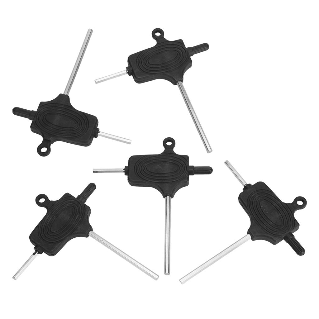 5pcs Tattoo Wrench Professional Portable Tattoo Hex Key Tattoo Machine Adjusting Tool Accessory