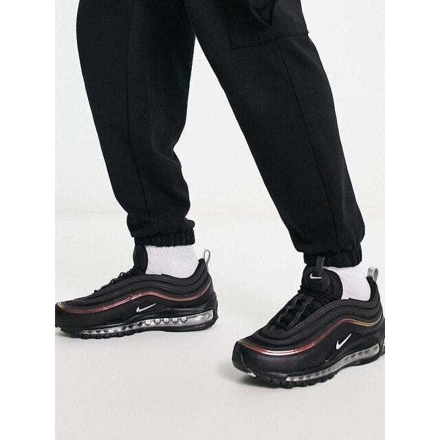 

Черно-красные кроссовки Nike Air Max 97
