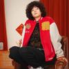 Li-Ning Sports Life Series New Years Edition Loose Baseball Jacket Men Outerwear Red AJMT003-1