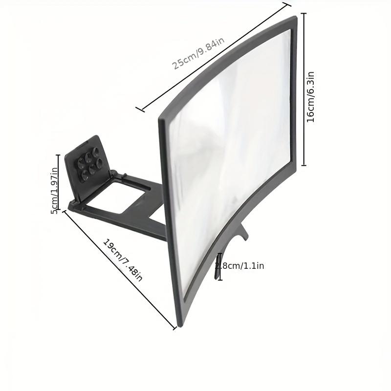 Mobile Screen Amplifier,Lazy Person Stand,3D High-definition Mobile Phone Amplifier Screen,Suitable for Mobile Phones and Tablet