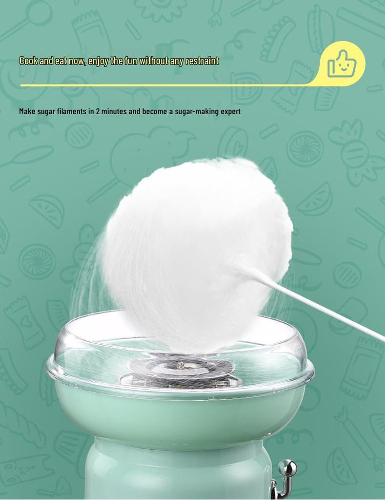 Elektrische Zuckerwattemaschine für Kinder - DIY Kleinmaßstäbige, Nicht-Stand-Haushaltsanwendung