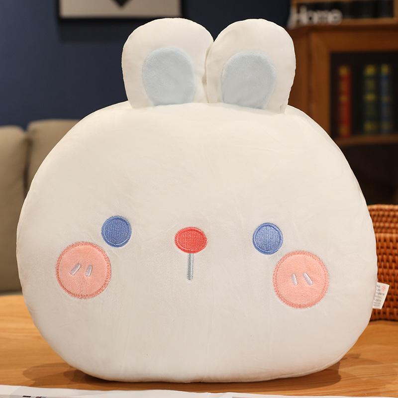30cm Cartoon Tier Plüsch Kleines Kissen Hände Warm Halter Daunenbaumwolle Weich Katze Pinguin Dinosaurier Ente Bär Plüschtier Peluche Geschenk