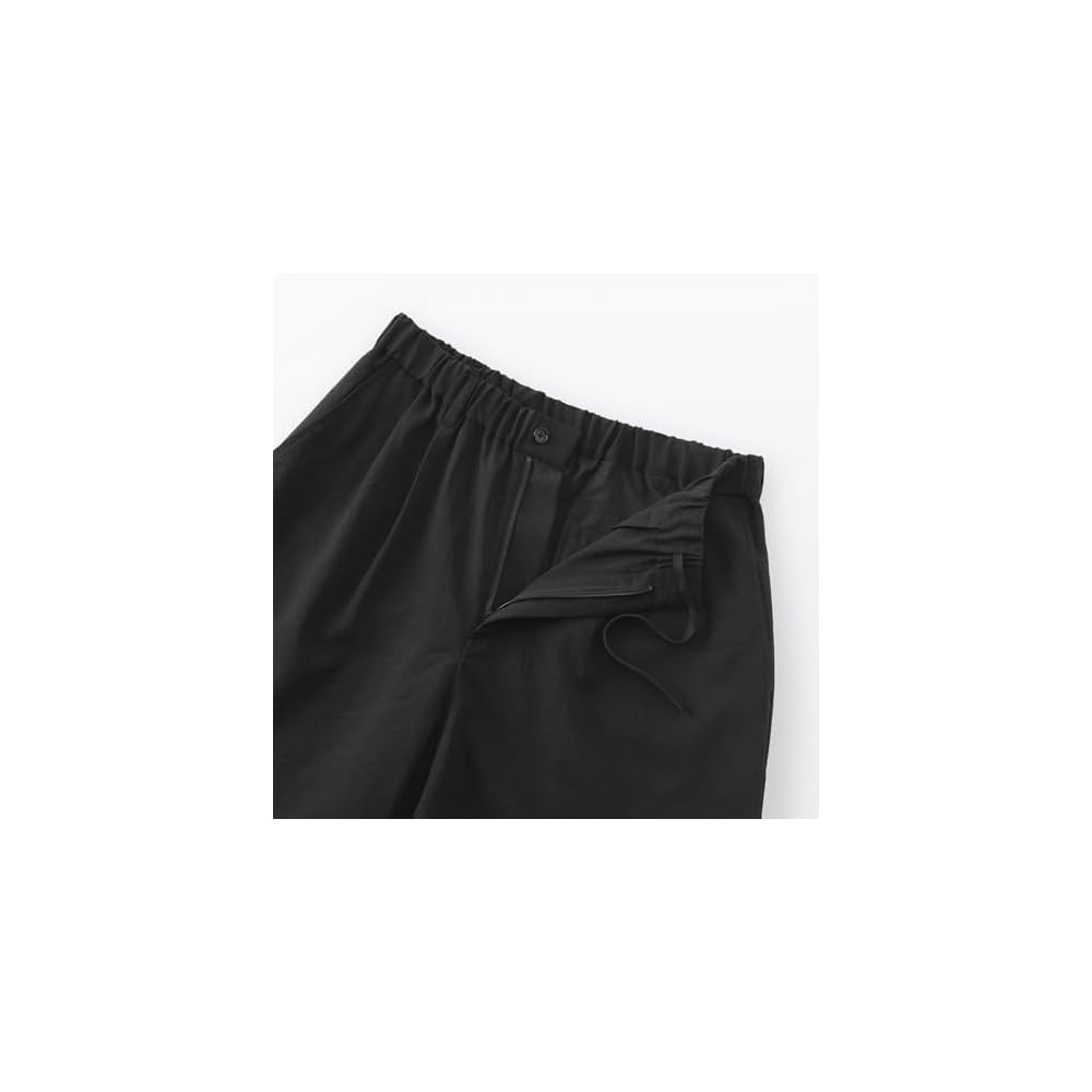 MUJI Men's Breathable Shorts AE11IA6S Black Size L
