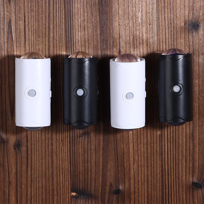 Rechargeable Led Night Light With Motion Sensor Dimmable Wall Lamp Indoor Ambient Lighting For Corridor Stair Entryway Closet