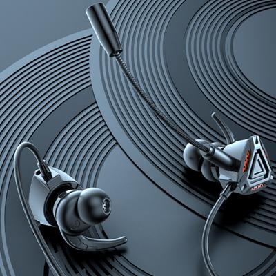 Écouteurs intra-auriculaires de jeu, son HiFi, jeu de sport électronique, casque de musique filaire avec Microphone pour joueur