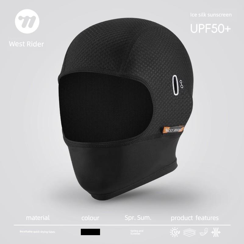 West Rider Bicycle Ice Silk Small Hat Summer Sun Protection Headgear Unisex Helmet Liner Breathable Headscarf for Cycling