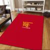 1. FC Union Berlin Flannel Pattern Square Carpet,Area Rug,Carpet Rug for Living Room Bedroom Sofa Playroom Decor,Non-slip Floor Mat