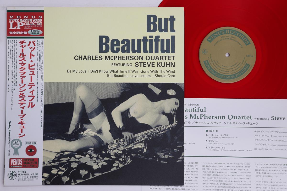 

LP Record CHARLES MCPHERSON STEVE KUHN But Beautiful TKJV19129 VENUS 2004 Japan Obi Jazz Used