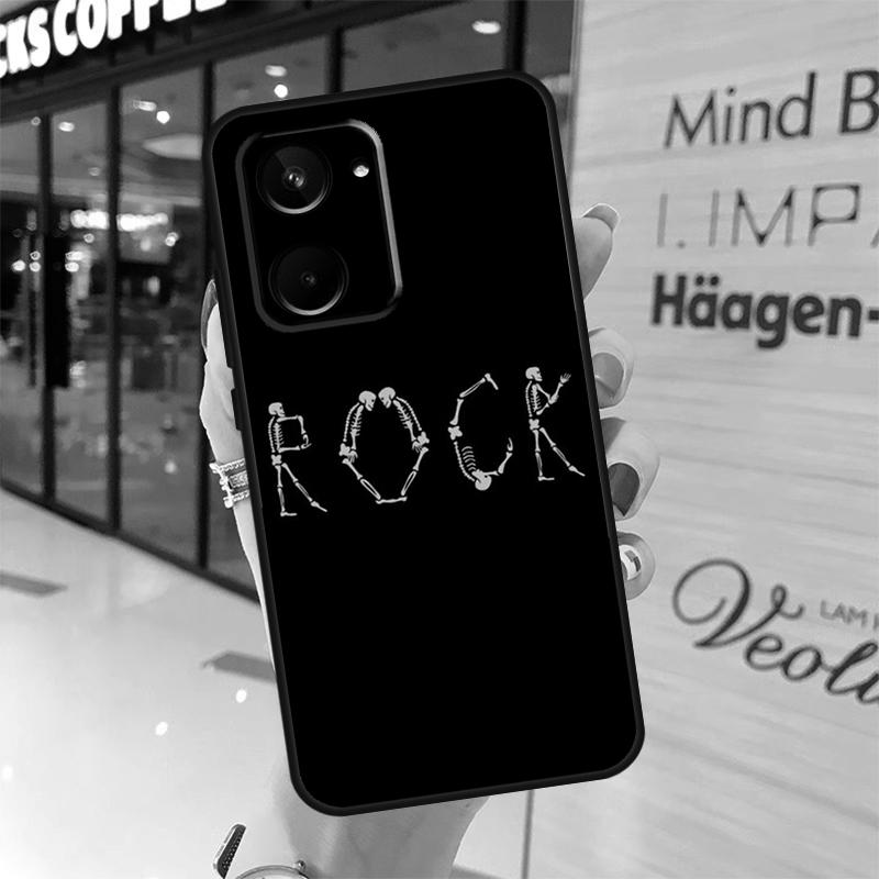 Punk Rock Case For Realme GT7 Pro GT6 11 12 13 14 15 Pro Plus C55 C53 C35 C33 C61 C65 C67 C53 C71 C75