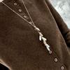 Luxury Baroque Pearls Collarbone Chain Stacked Exquisite Neck Pendant  Versatile