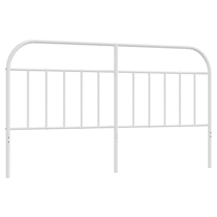 VidaXL White Metal Headboard 180 Cm 353720