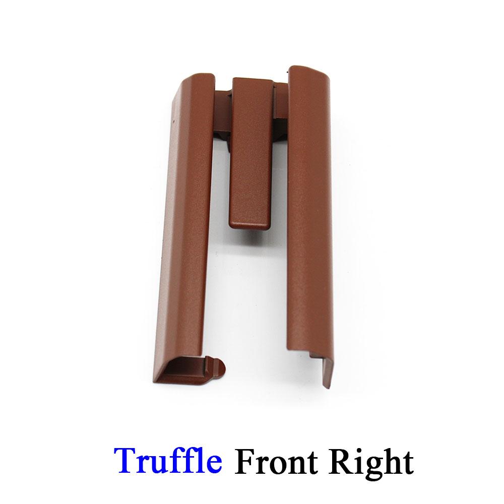 Car Interior Black Front Rear Left Right Seat Rail Trim Cover Sliding Track Replacement For BMW 5 Series G30 G31 G38 2016-