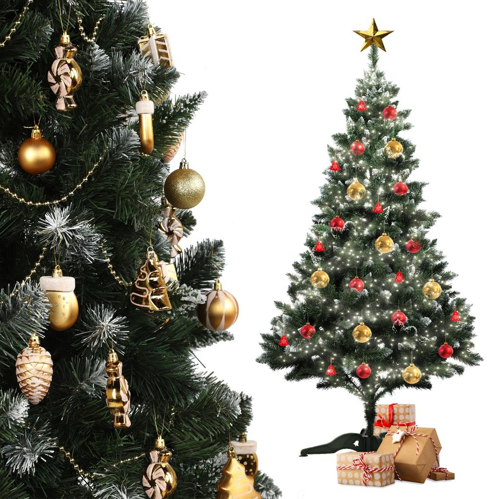 KADAX Künstlicher Weihnachtsbaum Diamanttanne 220 cm Dicht