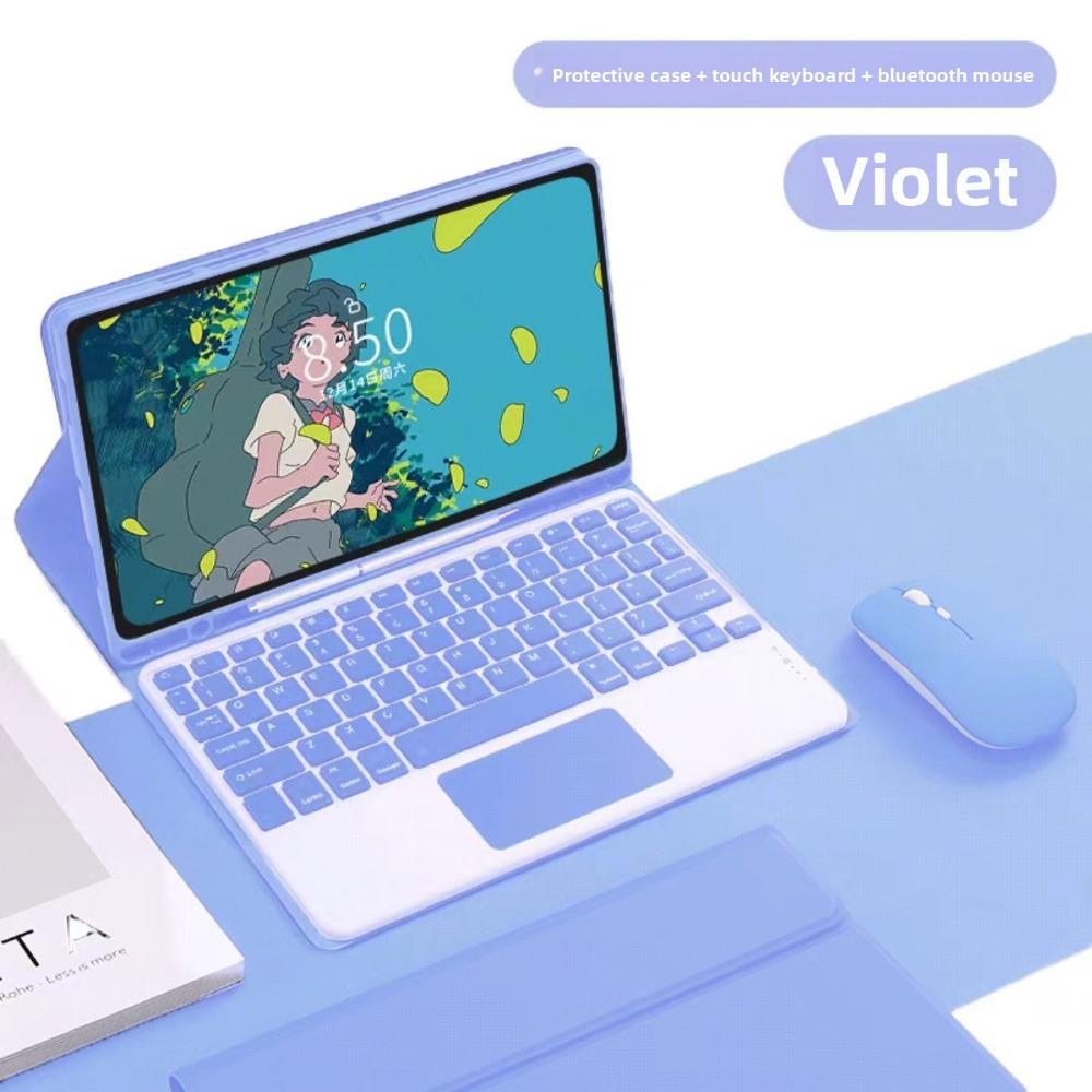 For Samsung Galaxy Tab S9Ultra Case with Bluetooth Keyboard Compatible S7 S8 S9 FE Ultra Thin Protective Cover