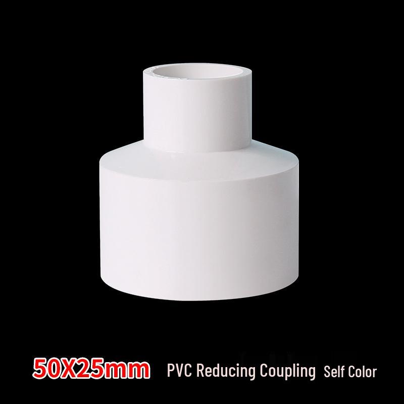 PVC Water Pipe Reducer Connector for Varied Diameters: 20, 25, 32, 40, 50, 63, 75mm