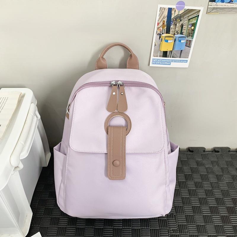 School bag ins fashion travel lightweight backpack Korean version college student class school bag casual versatile backpack