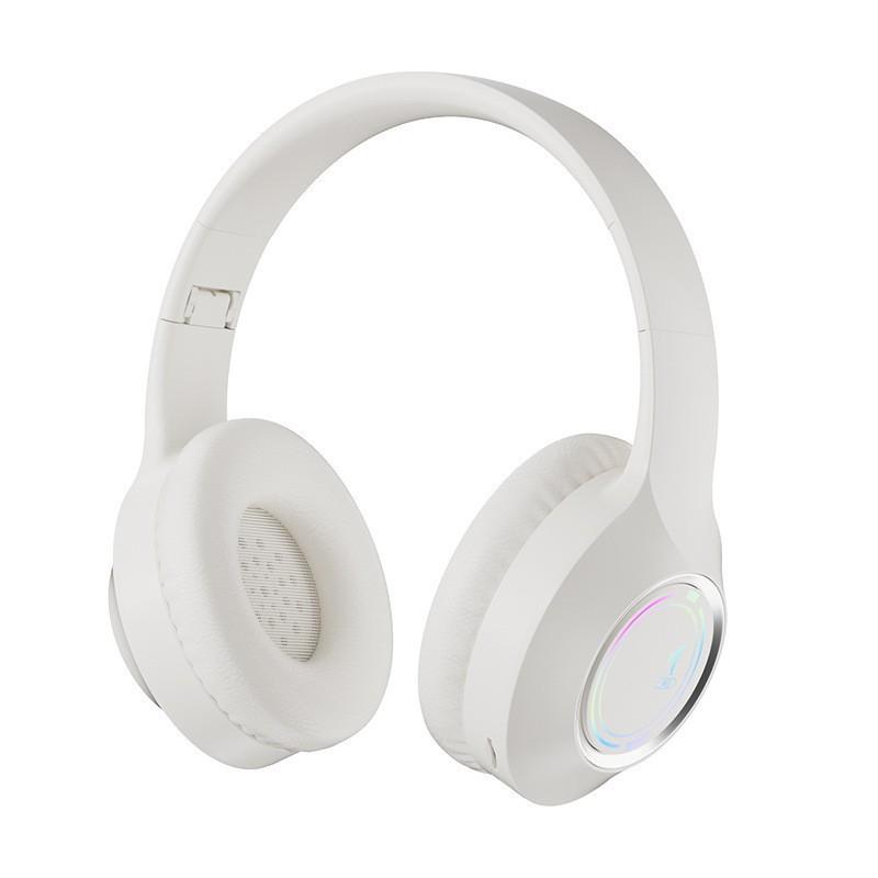 Luminous Bluetooth Wireless Gaming Headphones with Heavy Bass & Card Slot