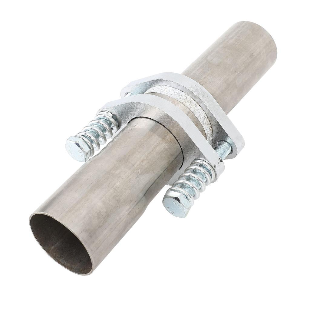 Exhaust Spring Bolt Flange Repair Pipe 1.9in OD to 1.8in OD Universal Spherical Joint Quick Fix Exhaust Flange