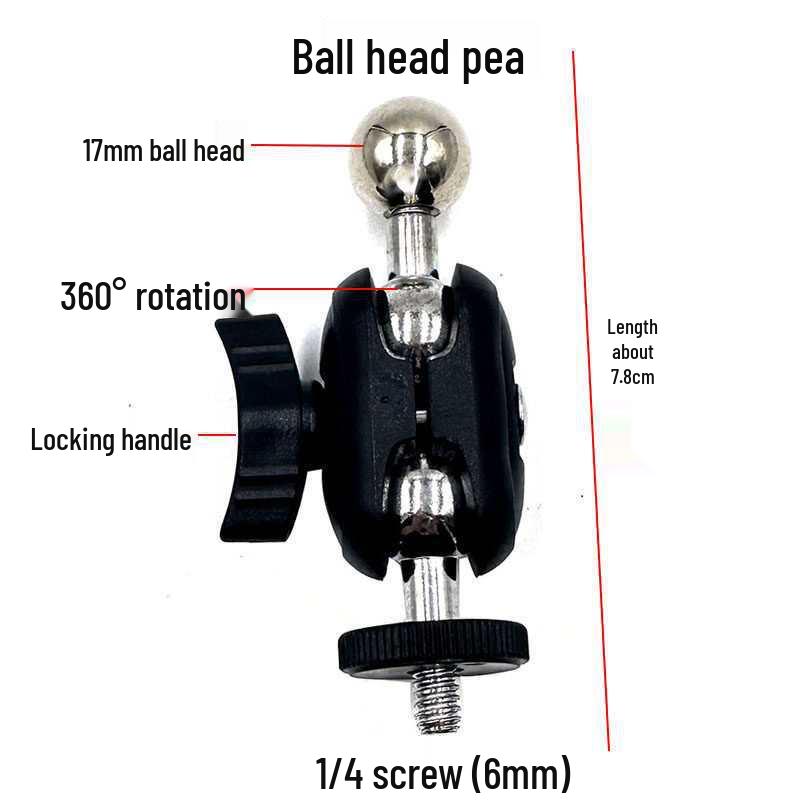 Universal Metal Claw Head Stand with Tablet and Phone Clip & Hose Adapter