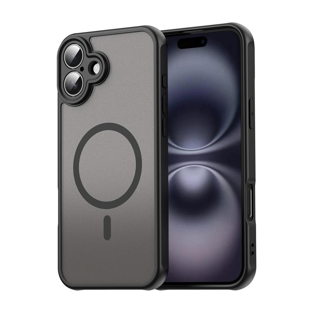 Matte Frosted phone Case For iphone 17 Air Pro Max Finish Oil Repellent Magnetic Soft Silicone Lens Protection 17 Promax Cover