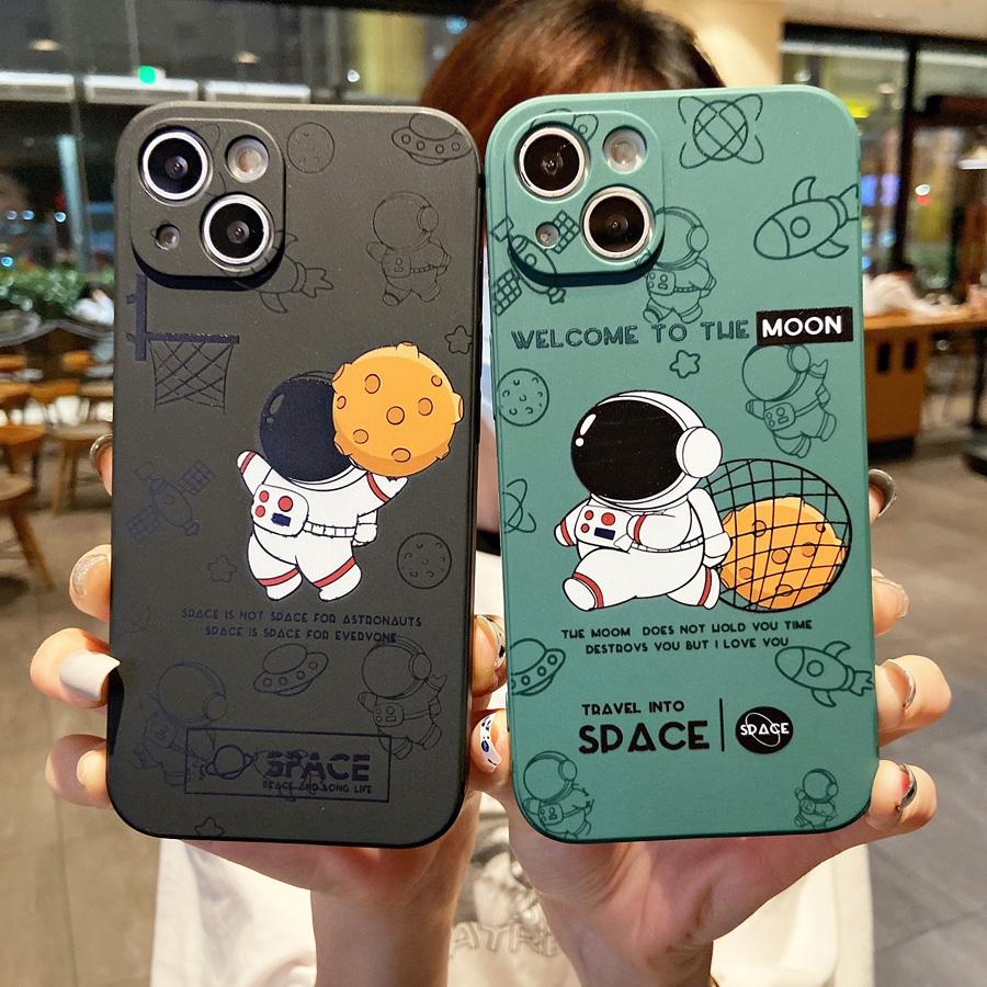 

Чехол для телефона «Баскетбол астронавт» для Iphone 6 6s 7 8 Plus X XS XR XS Max 11 12 13 Pro Max Mini Cover