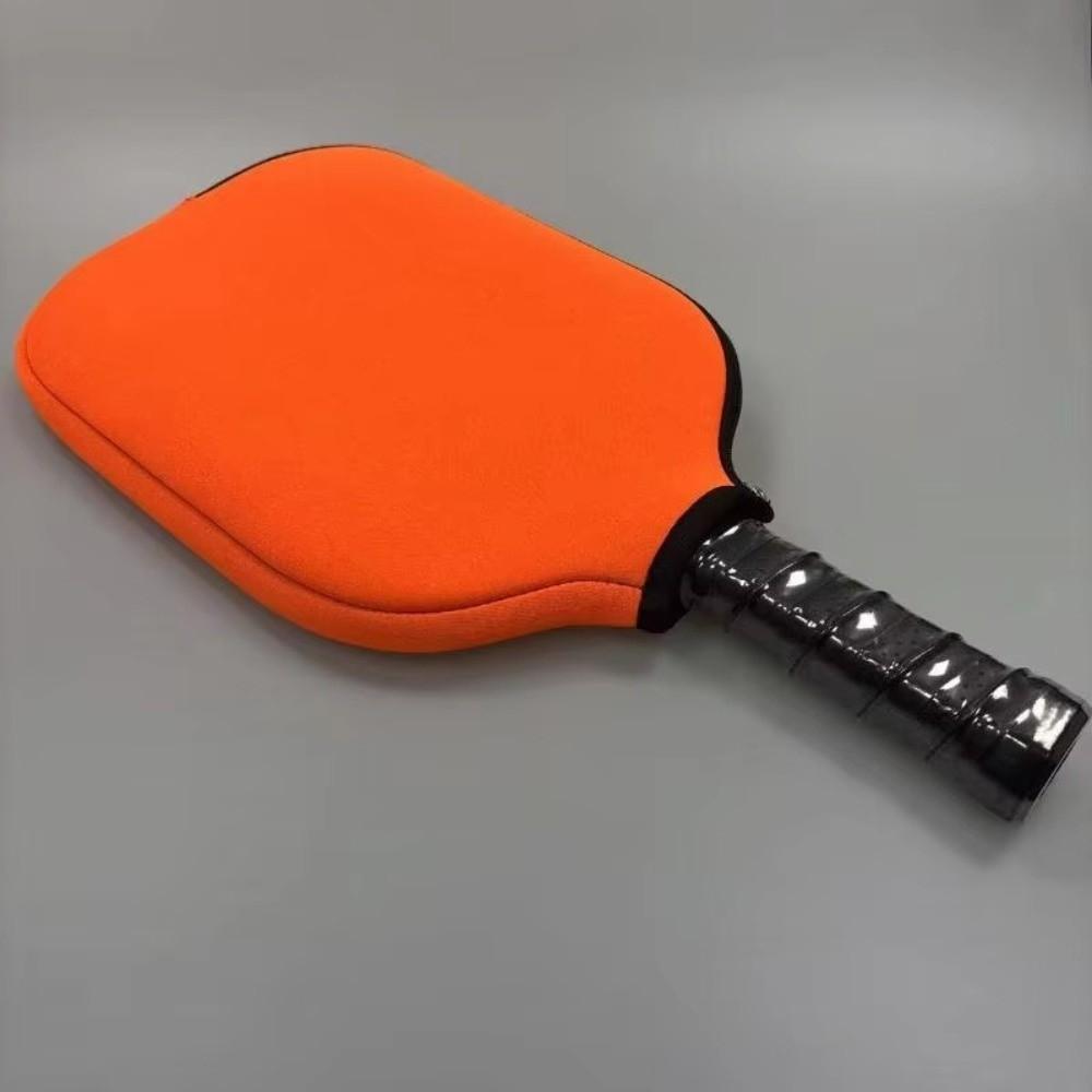 Soft Texture Pickleball Racket Sleeve Neoprene Material Pickleball Racket Bag  Outdoor Carry
