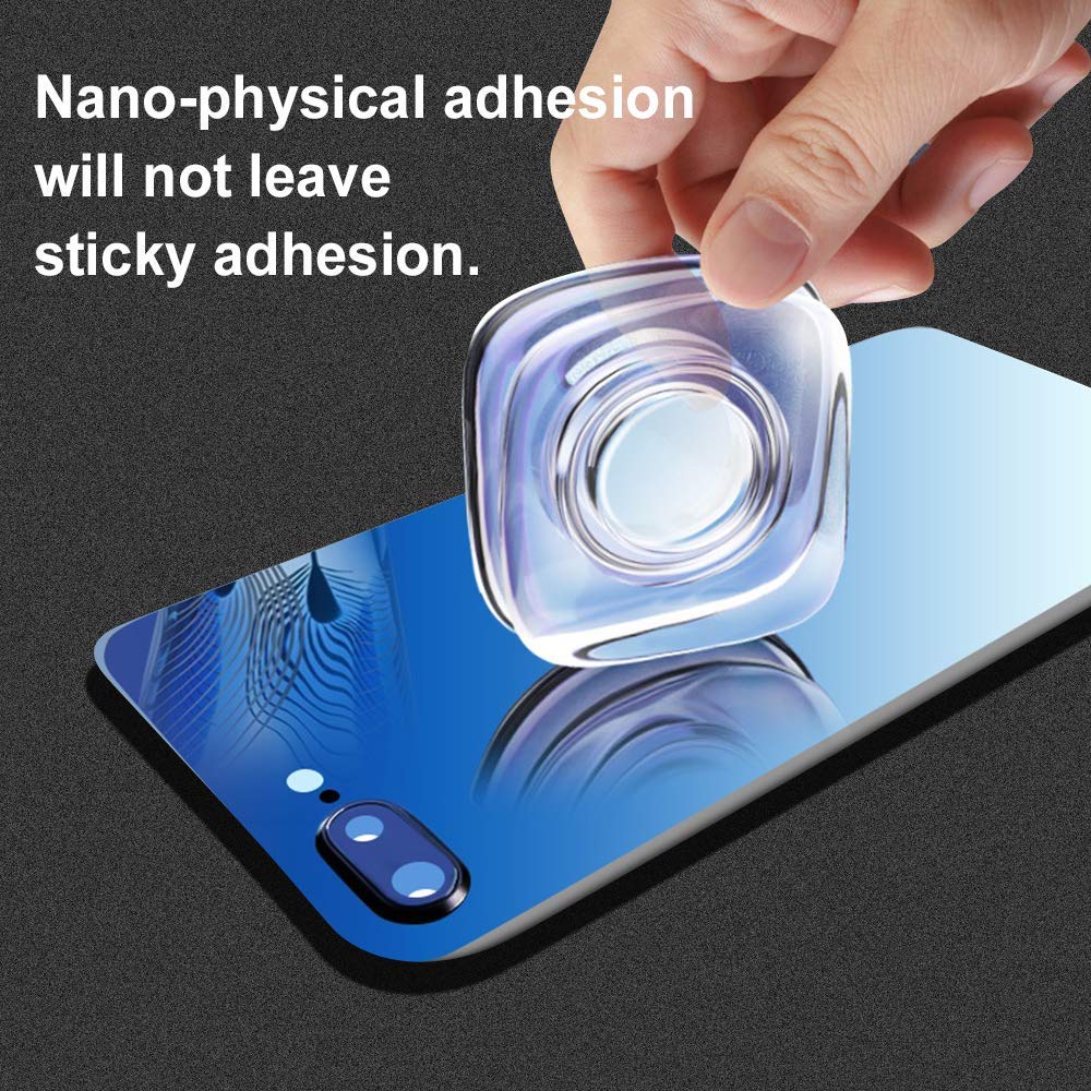 Nano Sticky Phone Holder Car Wall Mount Adhesive Grip Pad Set 4pcs