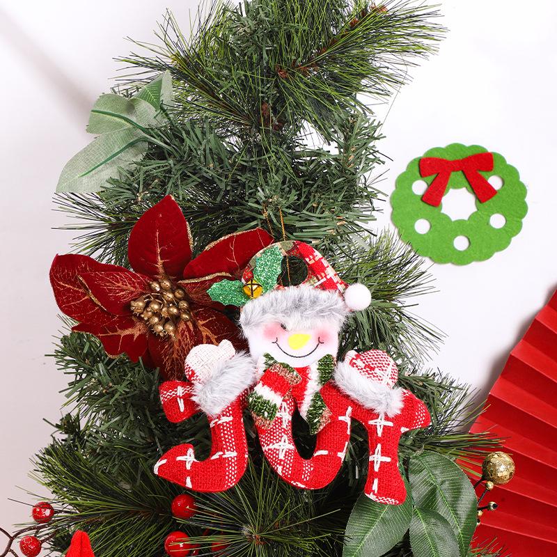 Christmas Fabric Doll Ornaments Collection - Small Hanging Tree Decorations & Gifts