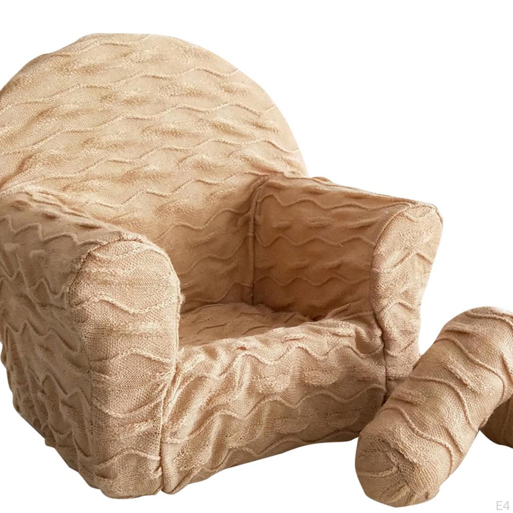 Baby Photography Sofa Decoration Cozy Armchair Cushion Pillow Set Photo Props for 3-6 Months